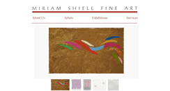 Desktop Screenshot of miriamshiell.com
